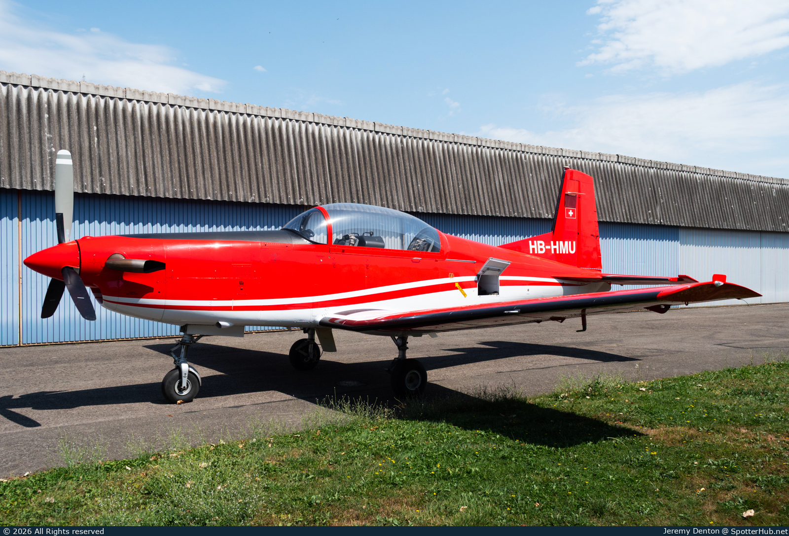 Photo of HB-HMU - Pilatus PC-7 operated by Private