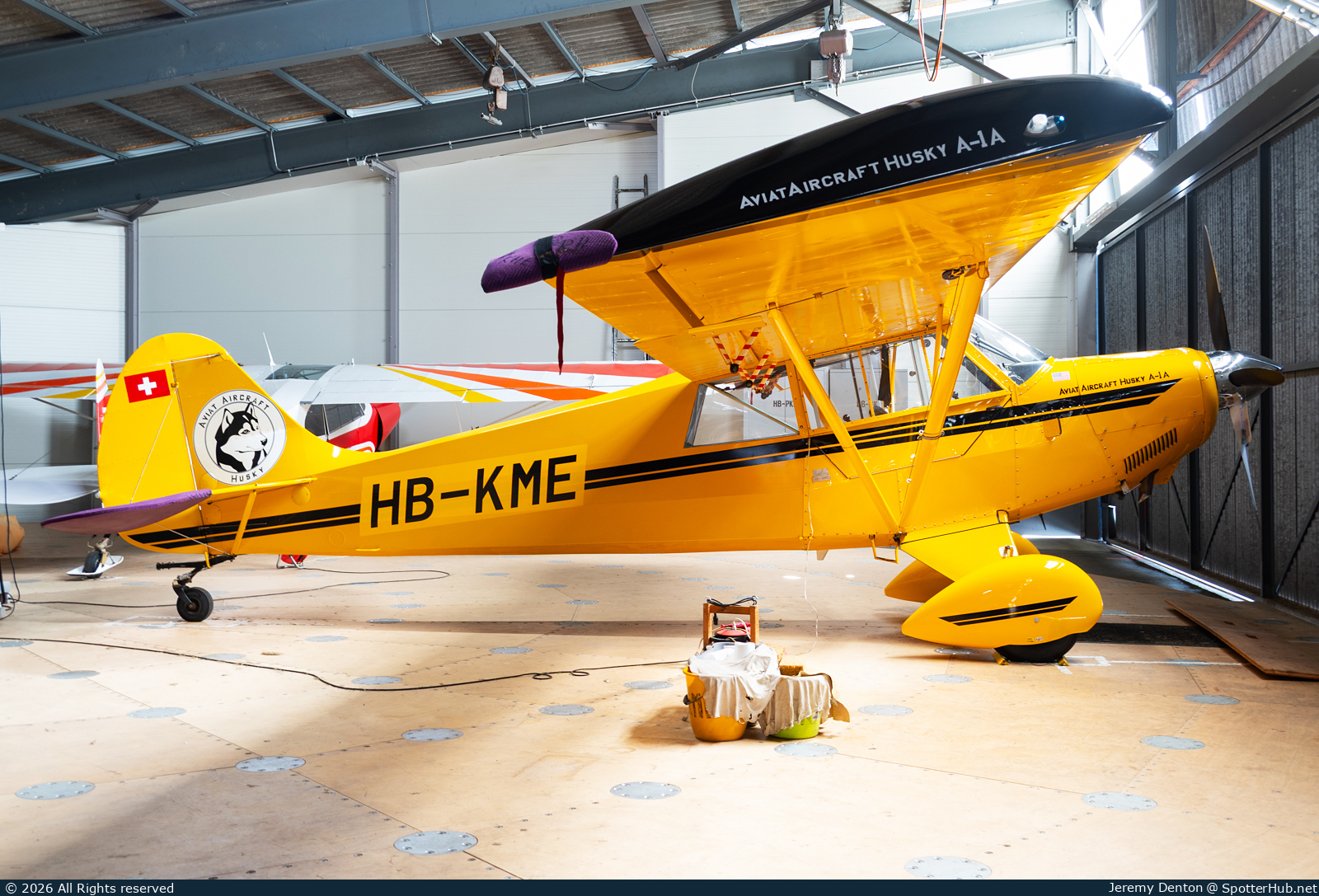 Photo of HB-KME - Aviat A-1A Husky operated by Gletscherpiloten Beromünster