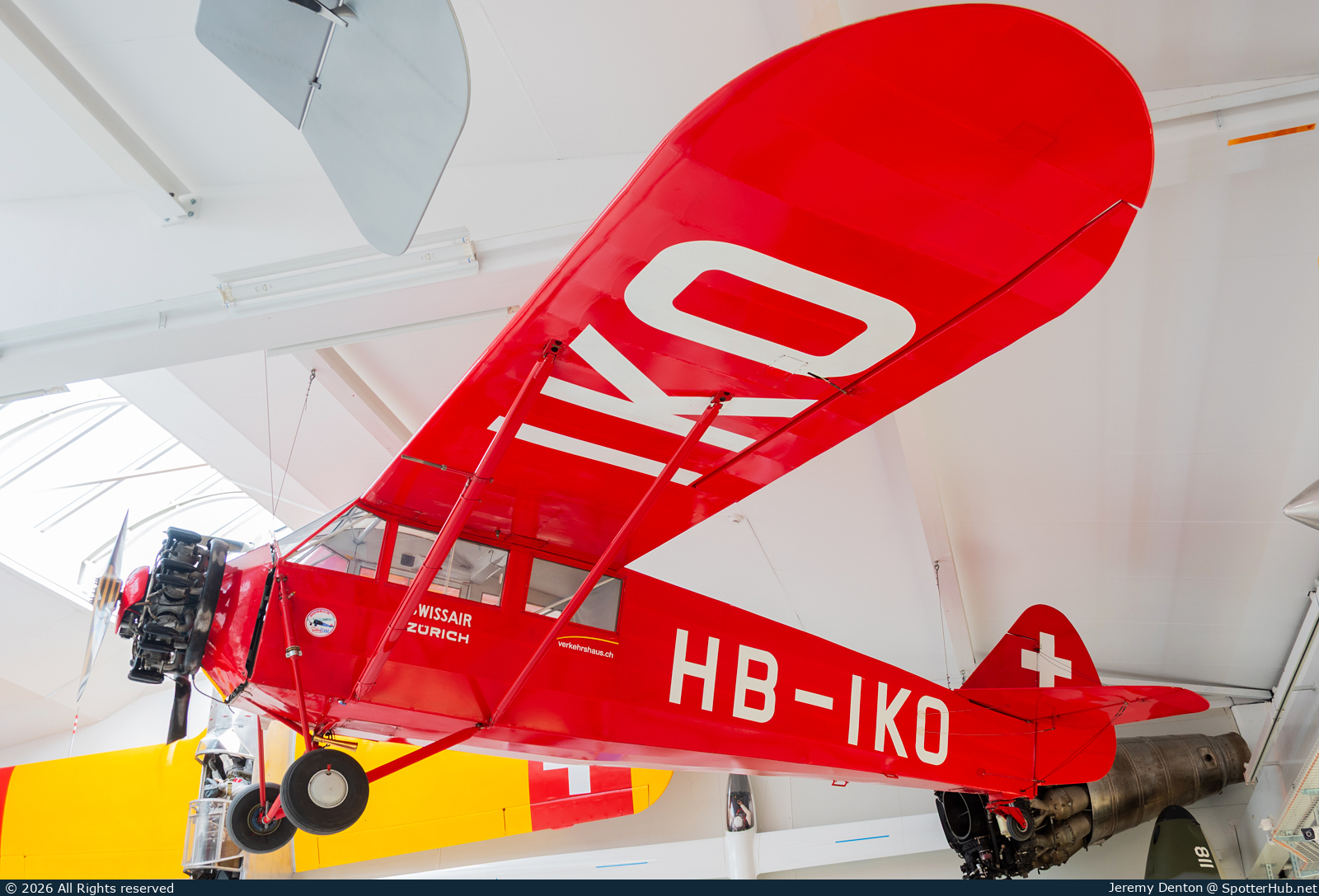 Photo of HB-IKO - Comte AC-4 Gentleman operated by Verkehrshaus der Schweiz