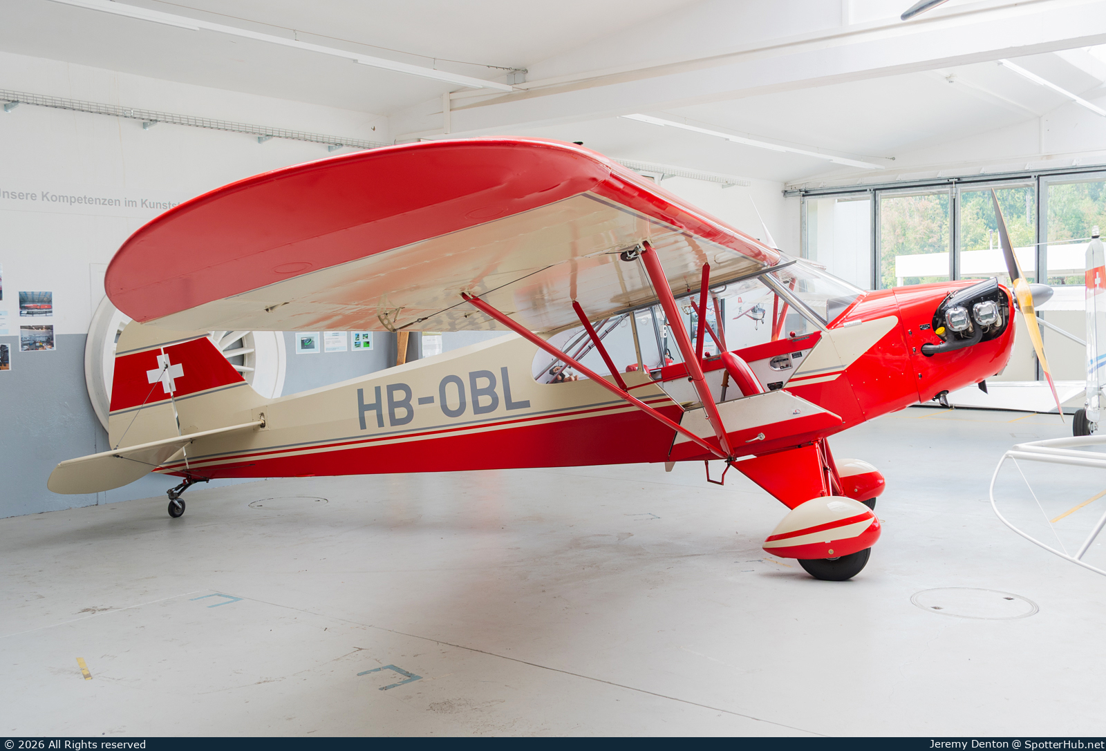 Photo of HB-OBL - Piper J-3C-65 Cub operated by FliegerMuseum Oberaargau