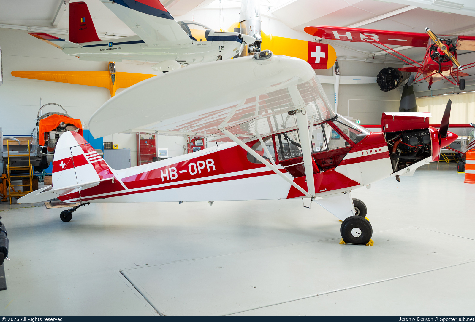 Photo of HB-OPR - Piper PA-18-150 Super Cub operated by FliegerMuseum Oberaargau