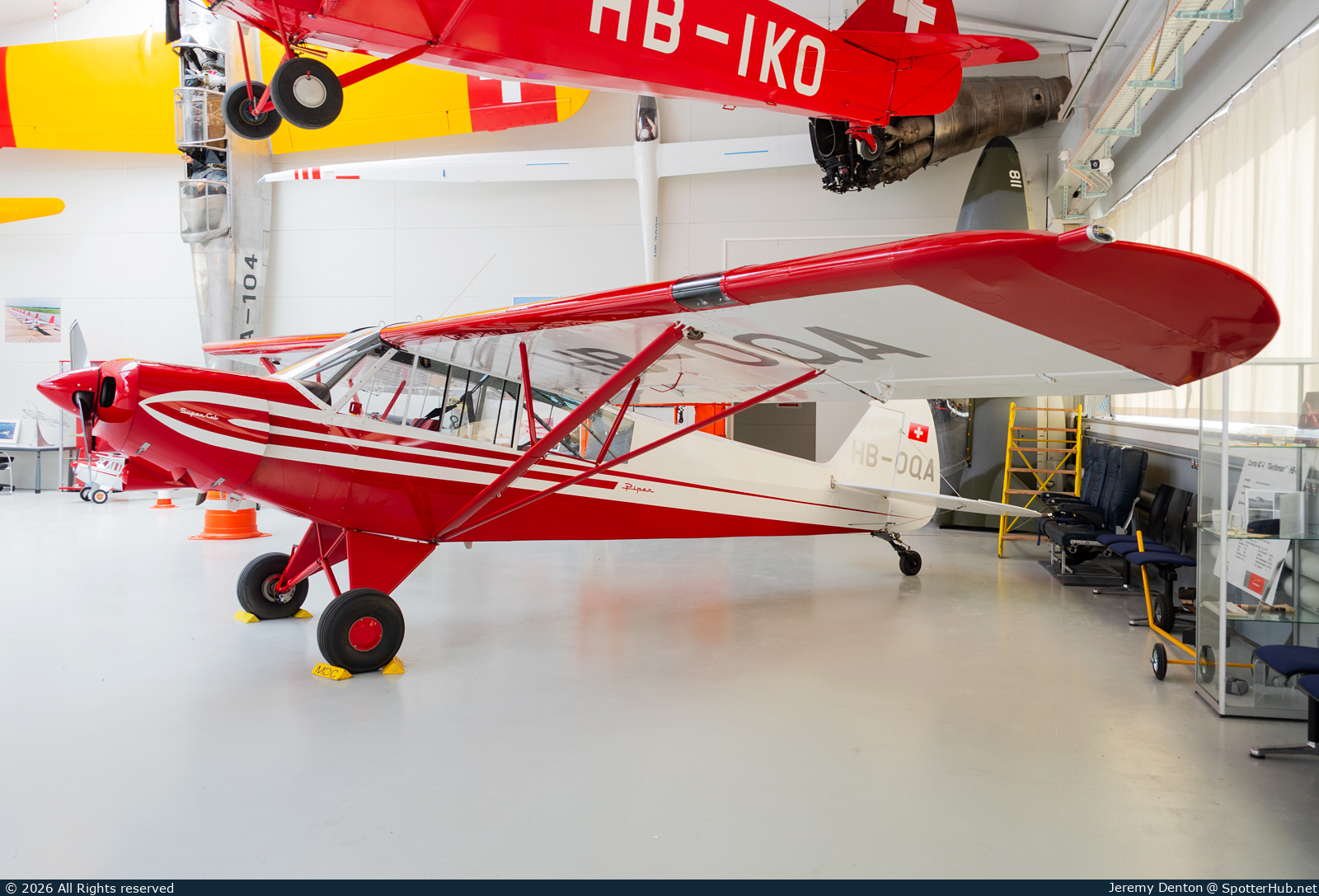 Photo of HB-OQA - Piper PA-18-150 Super Cub operated by FliegerMuseum Oberaargau