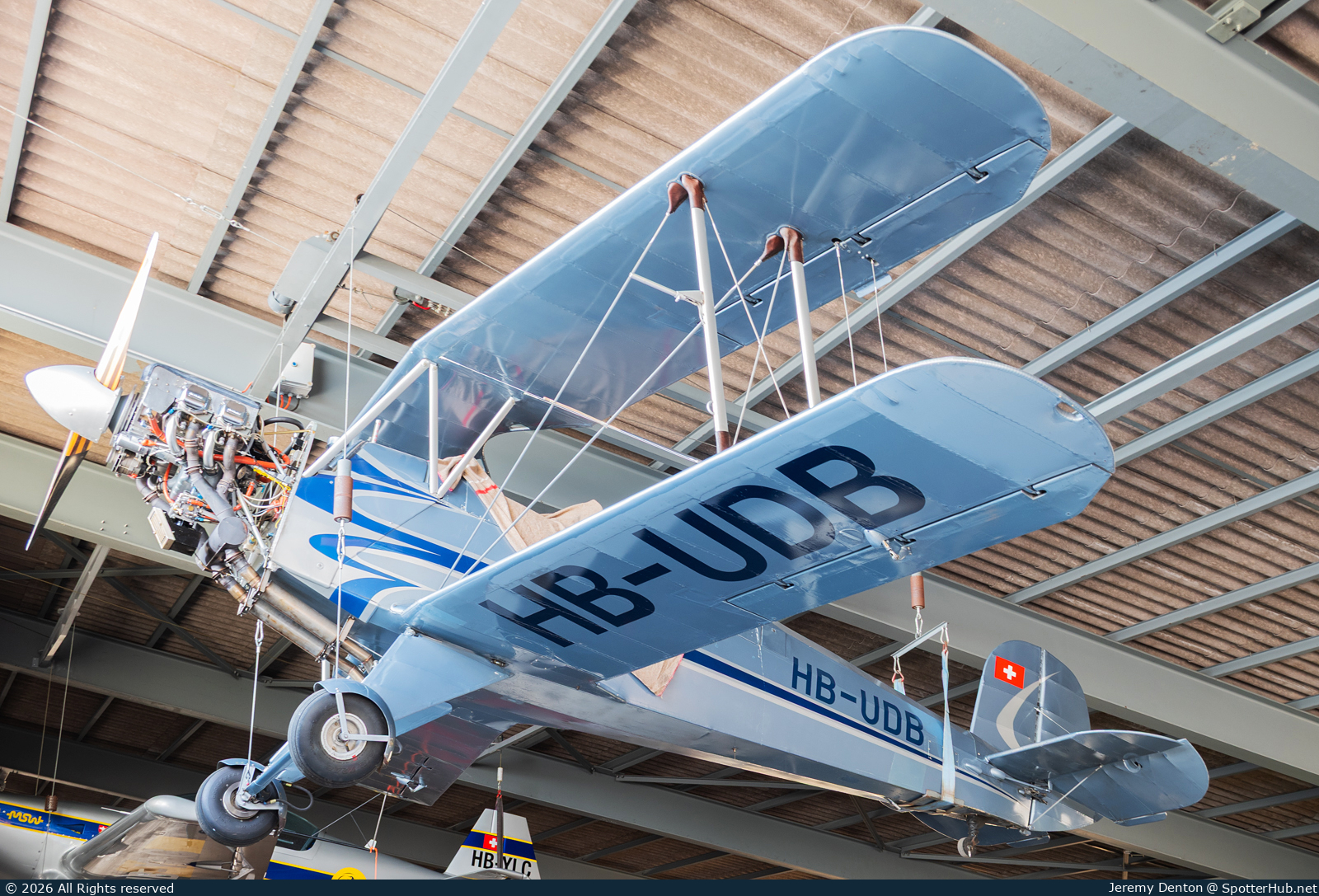 Photo of HB-UDB - CASA 1.131E Jungmann [Bücker Bü 131] operated by Private