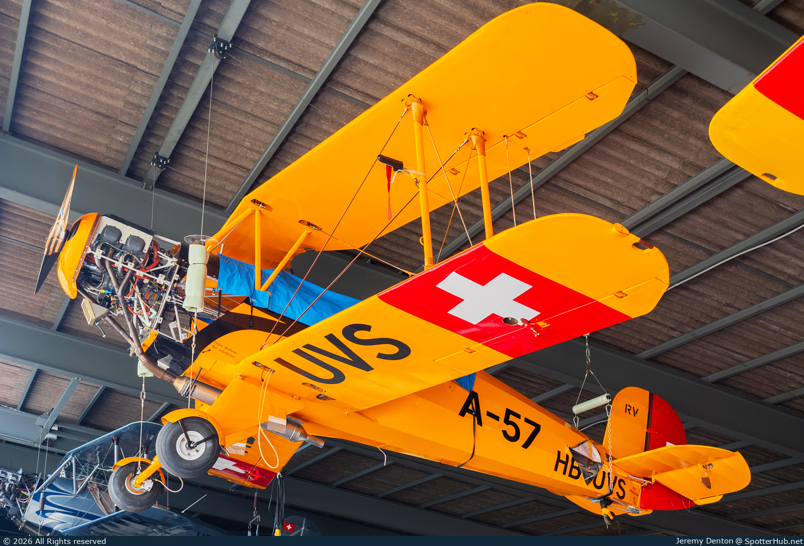 Photo of HB-UVS - Bücker Bü 131APM Jungmann operated by Private