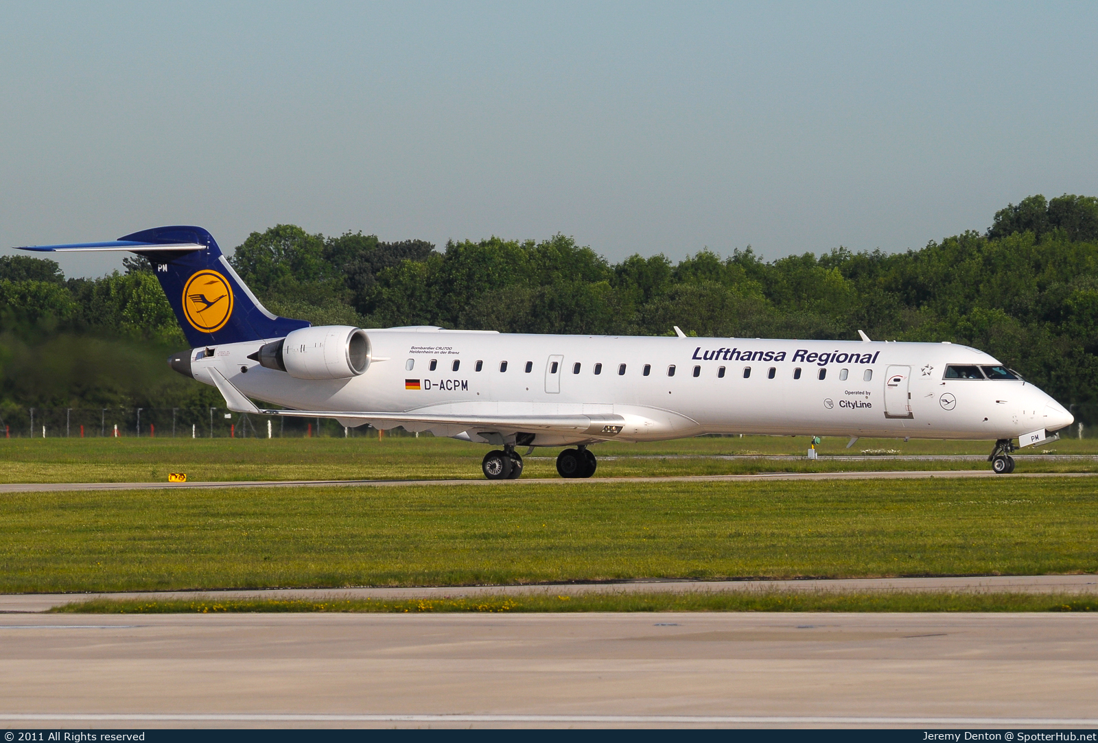 Photo of D-ACPM - Bombardier CRJ-701ER operated by Lufthansa CityLine