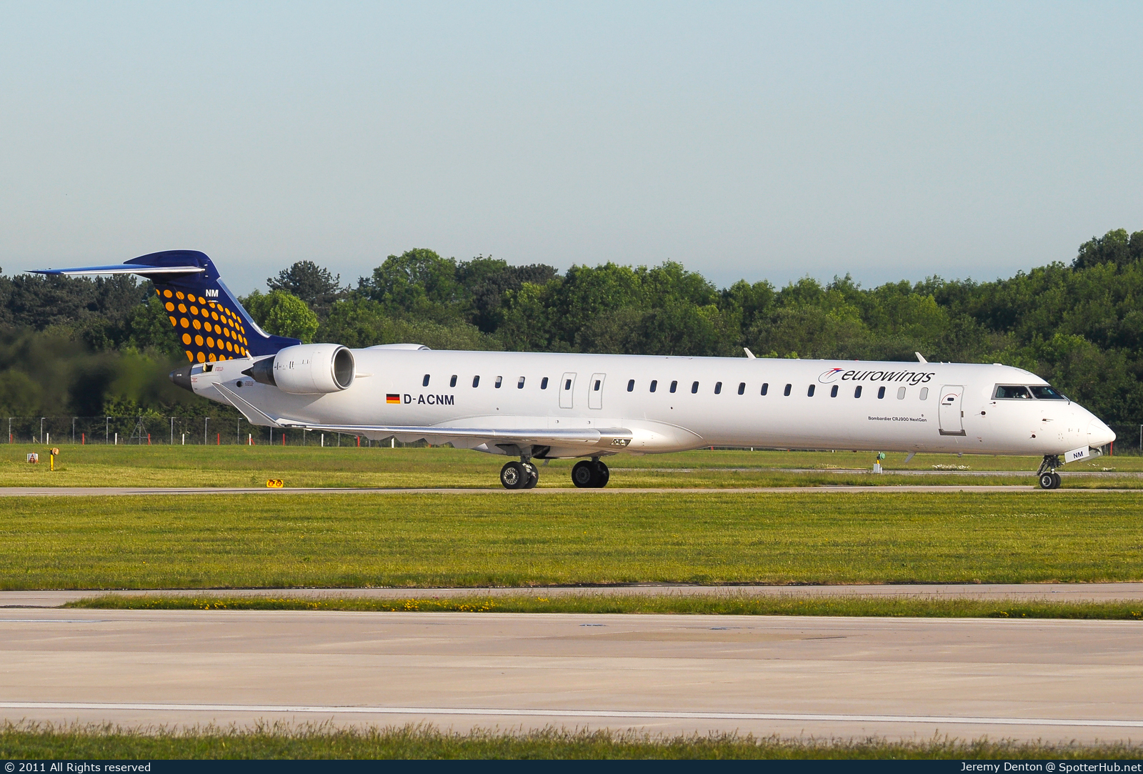 Photo of D-ACNM - Bombardier CRJ-900LR operated by Eurowings