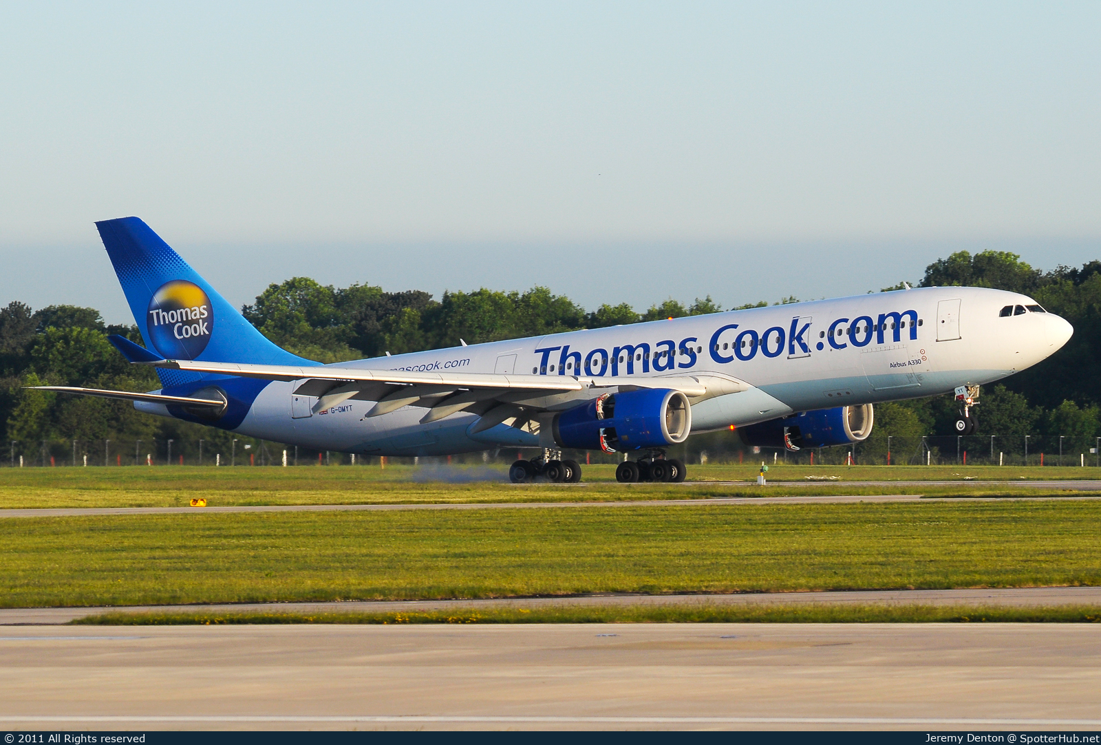 Photo of G-OMYT - Airbus A330-243 operated by Thomas Cook Airlines