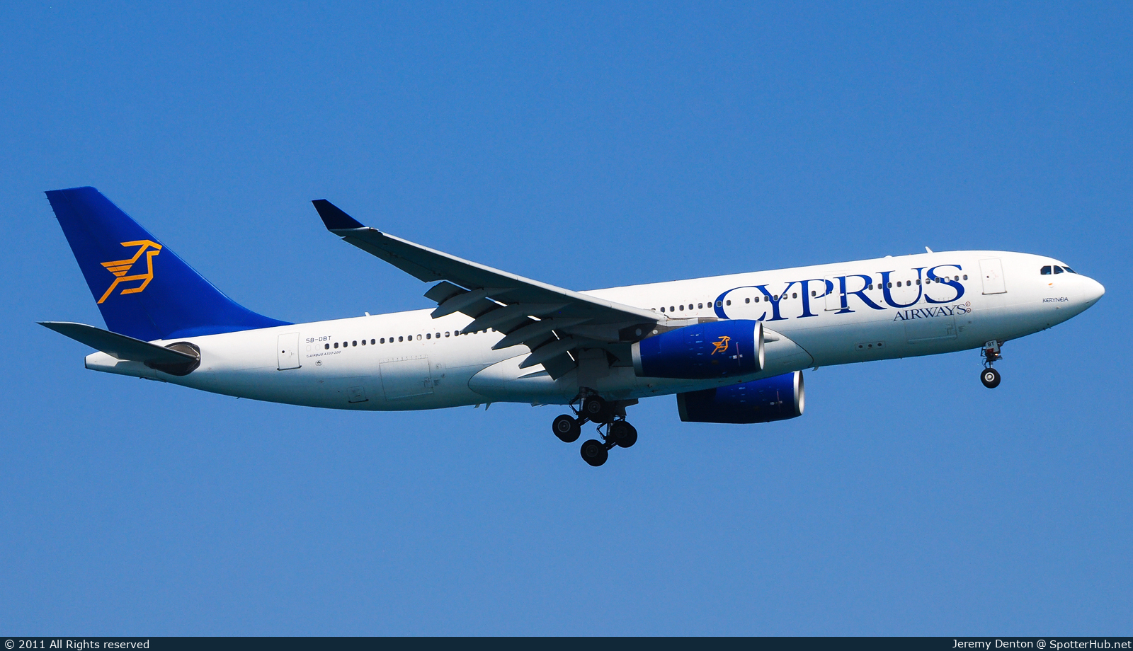 Photo of 5B-DBT - Airbus A330-243 operated by Cyprus Airways