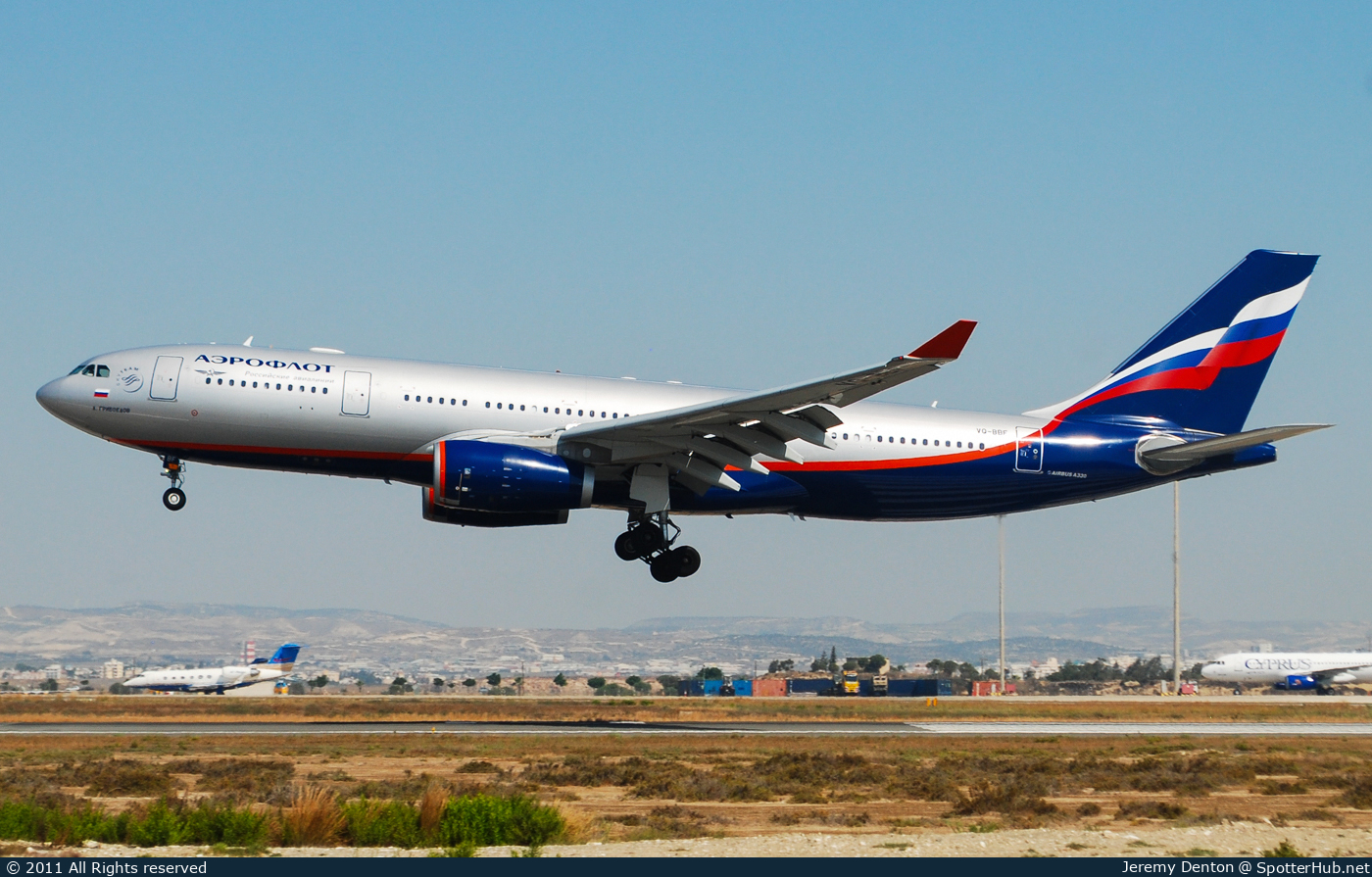Photo of VQ-BBF - Airbus A330-243 operated by Aeroflot