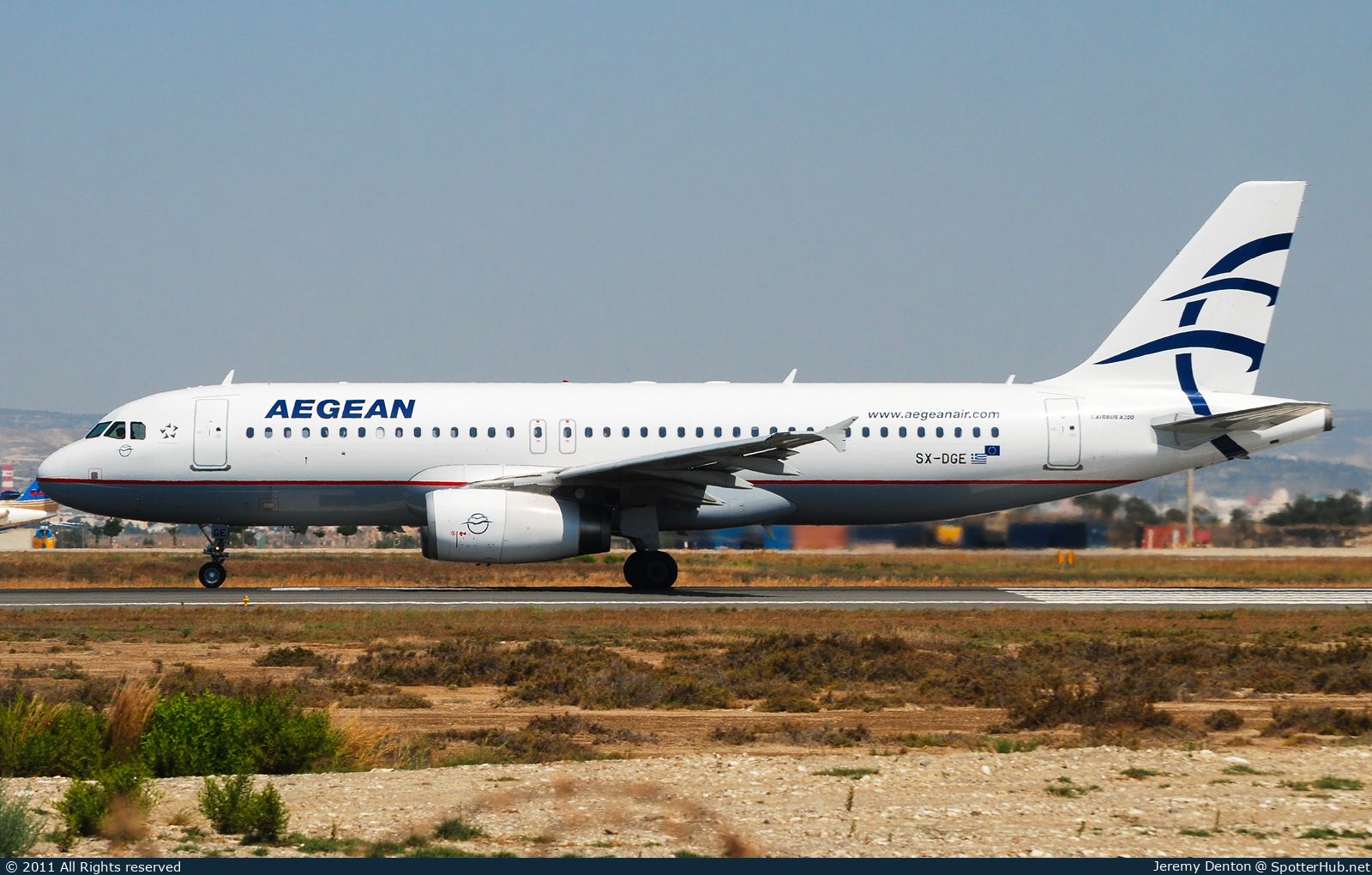 Photo of SX-DGE - Airbus A320-232 operated by Aegean Airlines