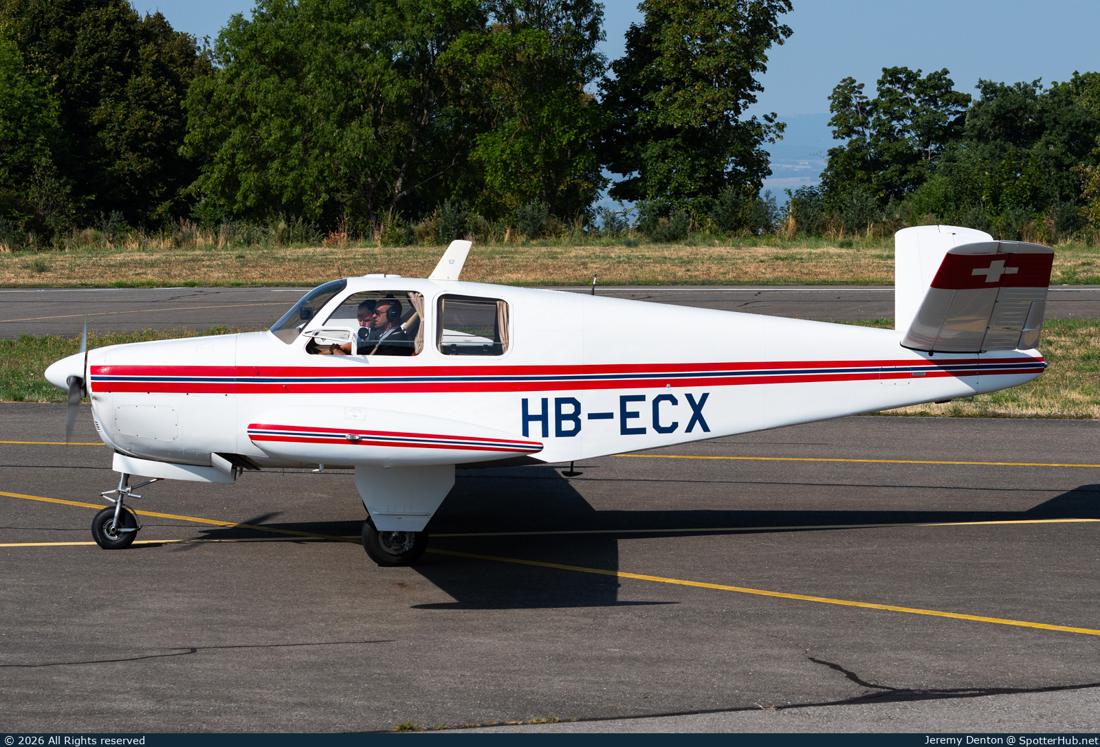 Photo of HB-ECX - Beechcraft B35 Bonanza operated by Private