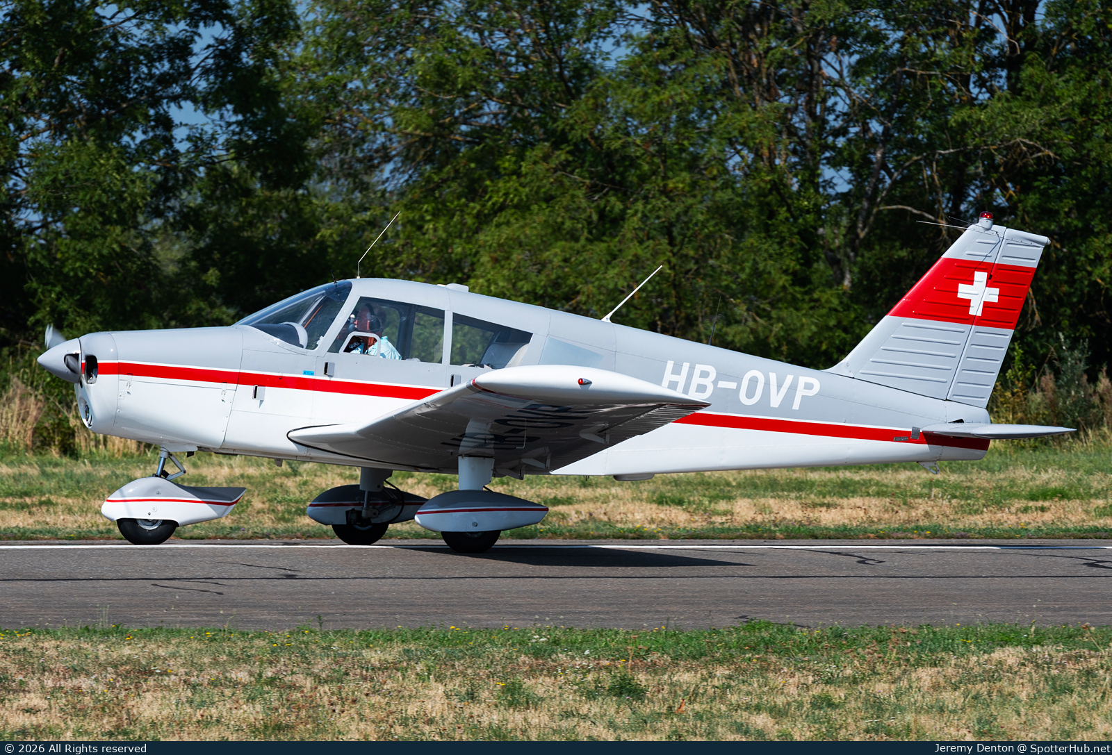 Photo of HB-OVP - Piper PA-28-160 Cherokee operated by Private