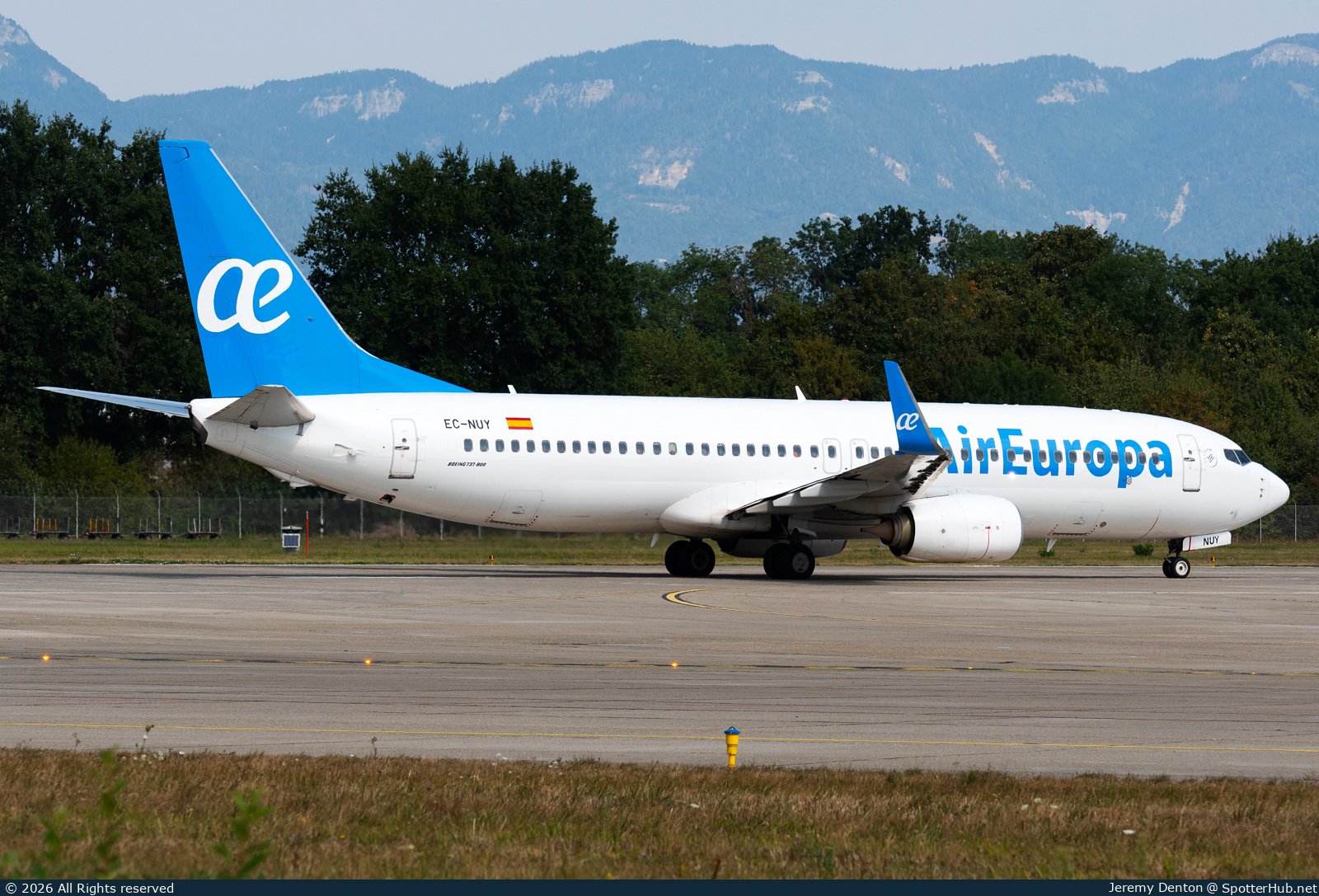 Photo of EC-NUY - Boeing 737-8GP operated by Air Europa