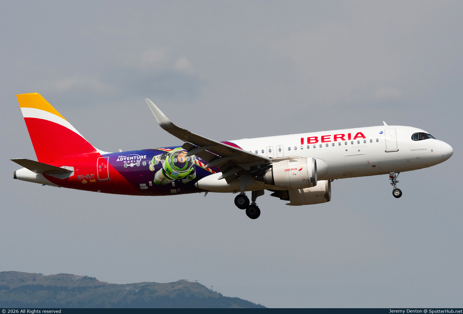 Photo of EC-NJY - Airbus A320-251N operated by Iberia