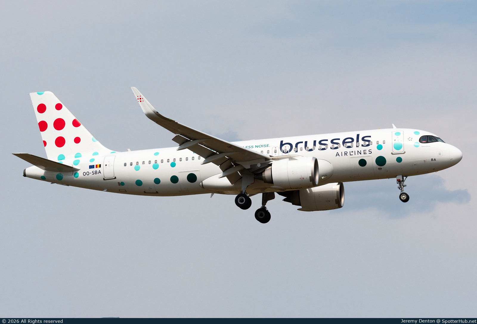 Photo of OO-SBA - Airbus A320-251N operated by Brussels Airlines