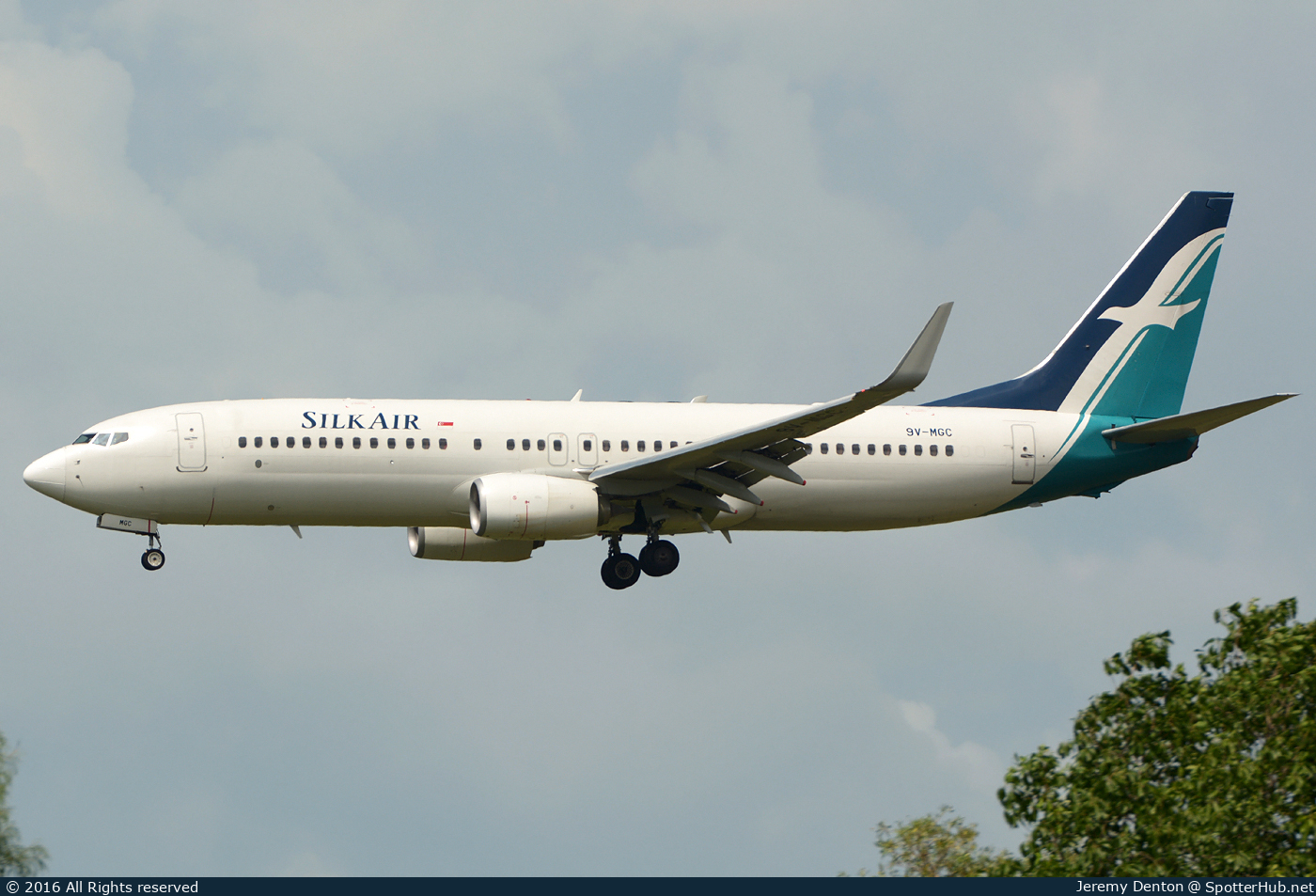 Photo of 9V-MGC - Boeing 737-8SA operated by SilkAir