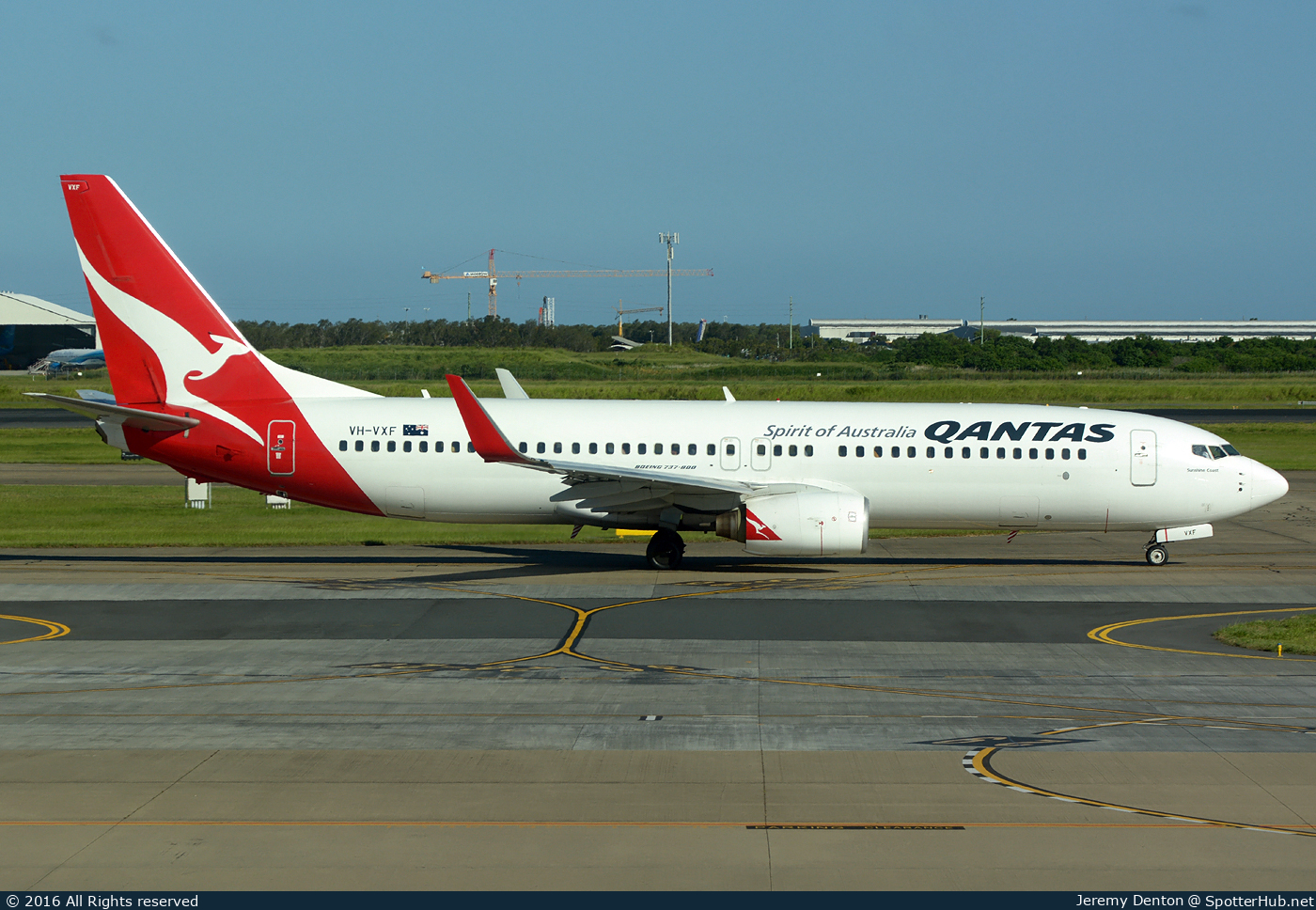 Photo of VH-VXF - Boeing 737-838 operated by Qantas