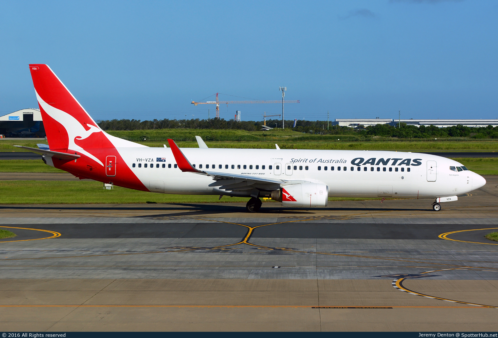 Photo of VH-VZA - Boeing 737-838 operated by Qantas