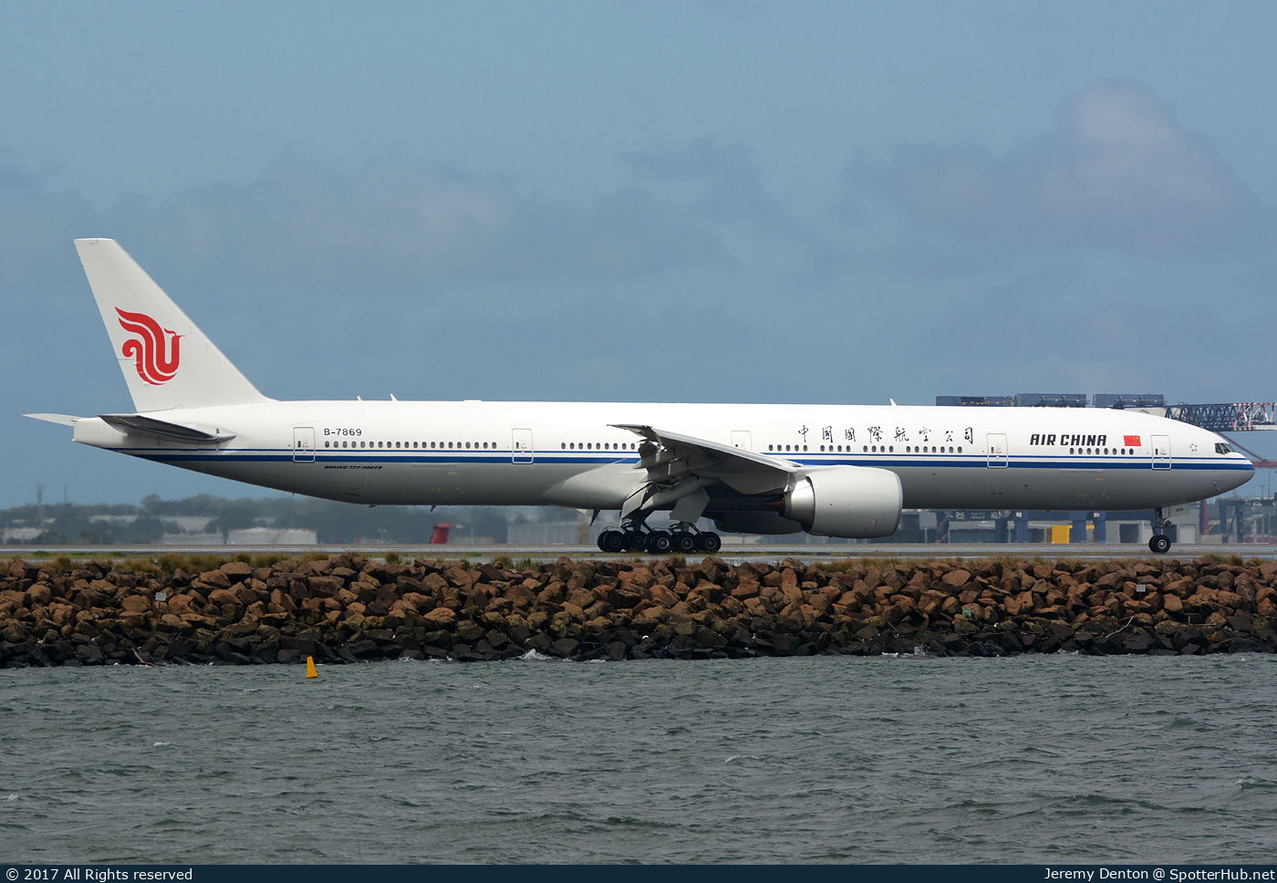 Photo of B-7869 - Boeing 777-39L(ER) operated by Air China