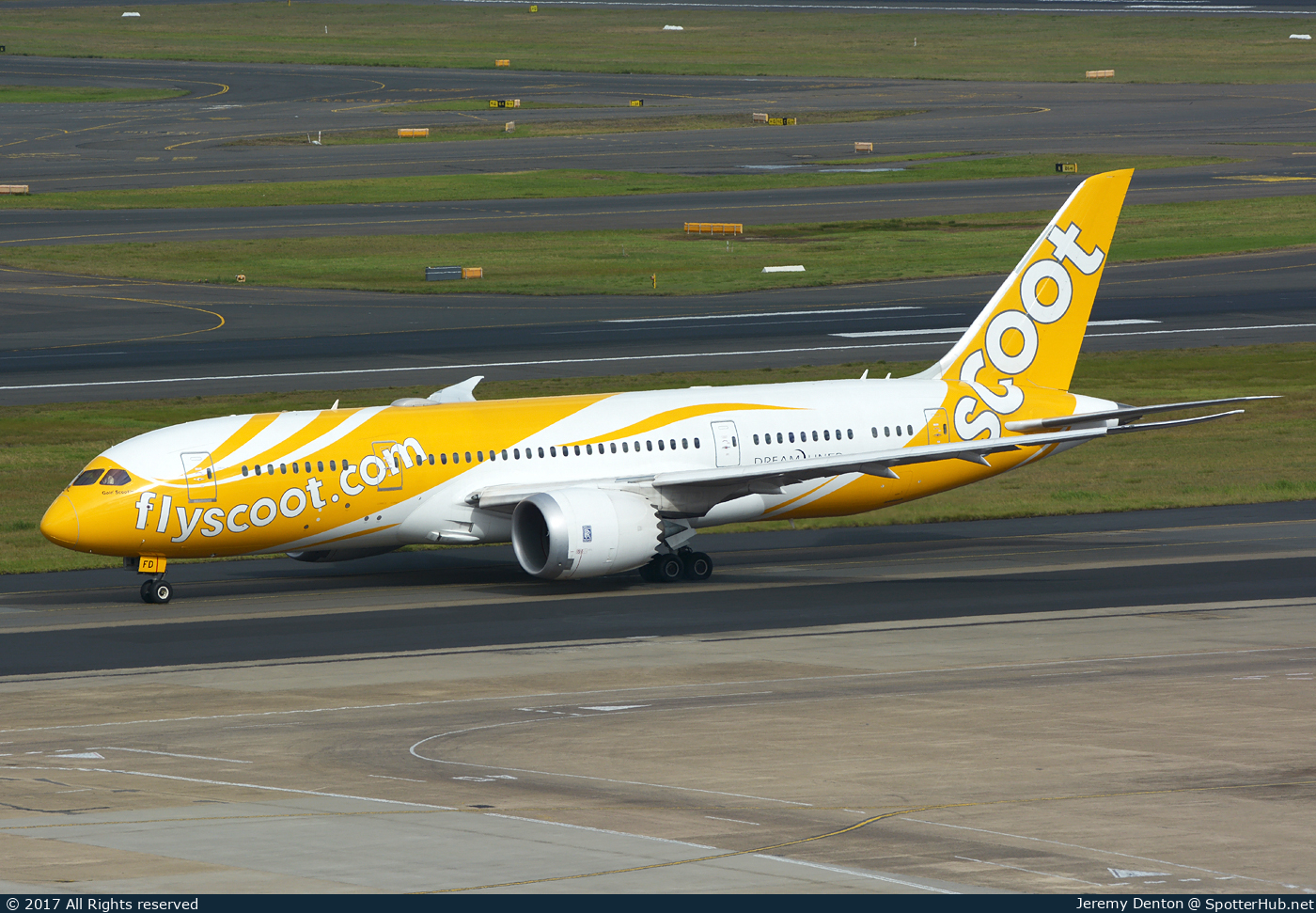 Photo of 9V-OFD - Boeing 787-8 Dreamliner operated by Scoot