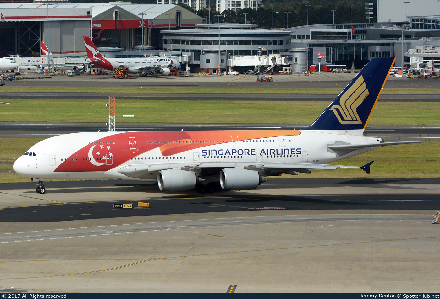 Photo of 9V-SKI - Airbus A380-841 operated by Singapore Airlines