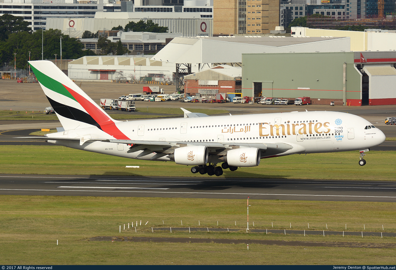 Photo of A6-EDE - Airbus A380-861 operated by Emirates