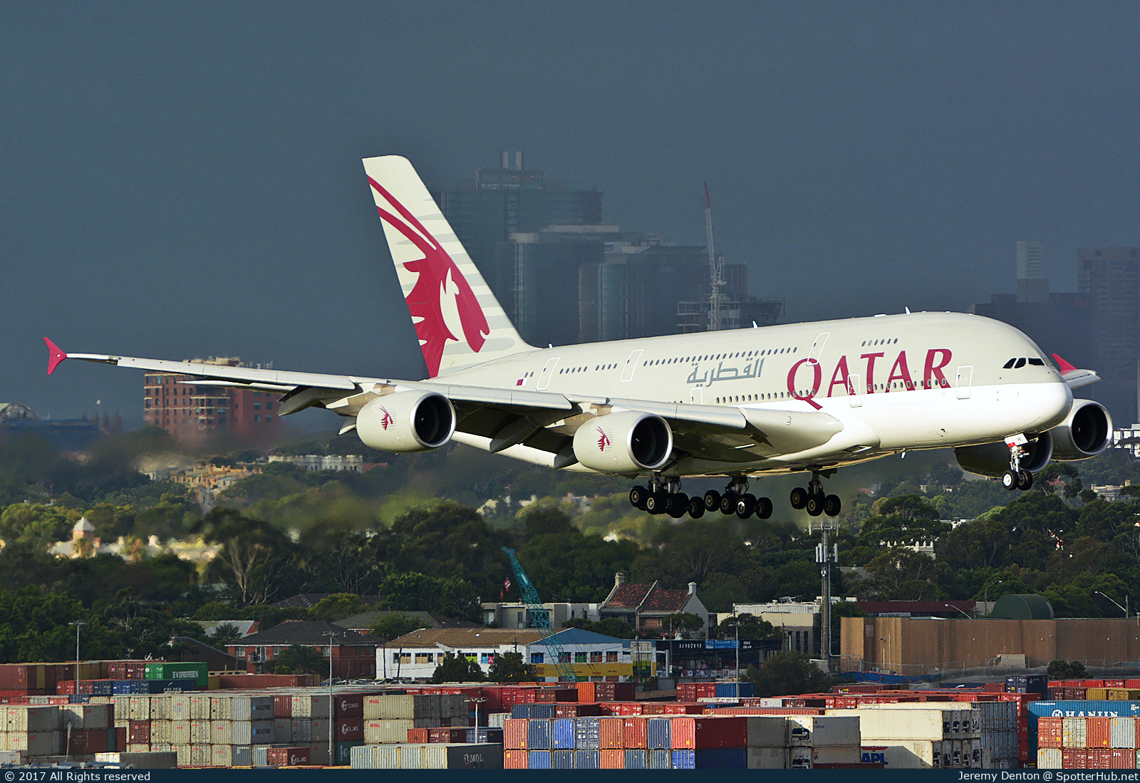 Photo of A7-APE - Airbus A380-861 operated by Qatar Airways