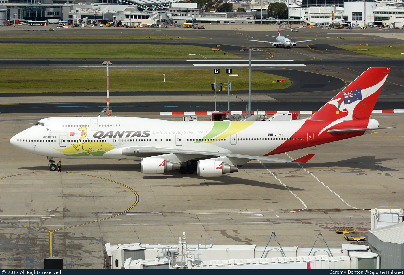 Photo of VH-OEJ - Boeing 747-438(ER) operated by Qantas