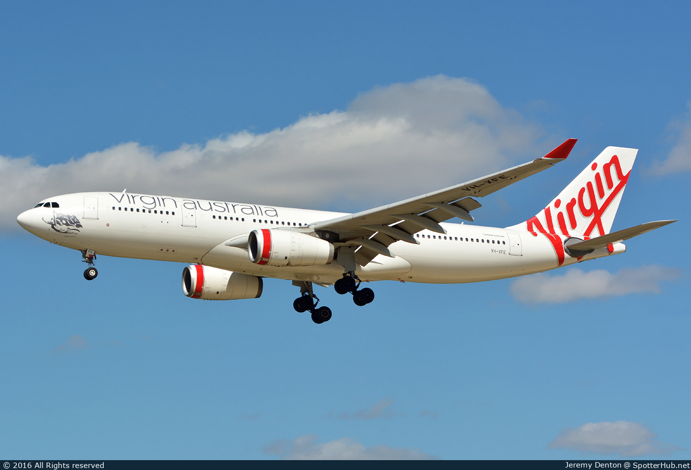 Photo of VH-XFE - Airbus A330-243 operated by Virgin Australia Airlines