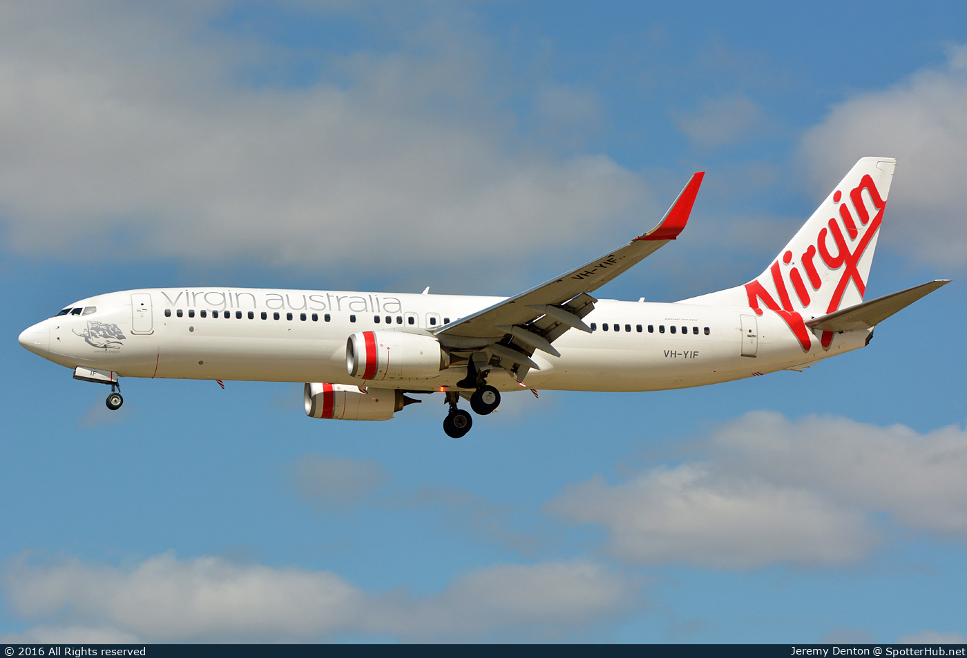 Photo of VH-YIF - Boeing 737-8FE operated by Virgin Australia Airlines