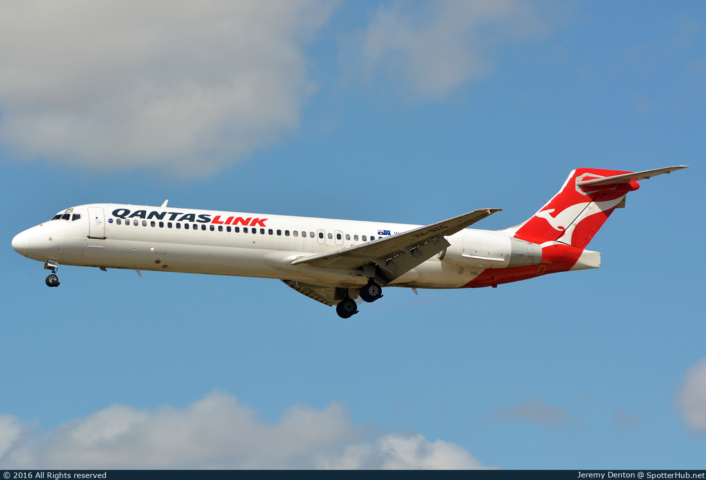 Photo of VH-NXG - Boeing 717-2K9 operated by QantasLink (opb National Jet Systems)