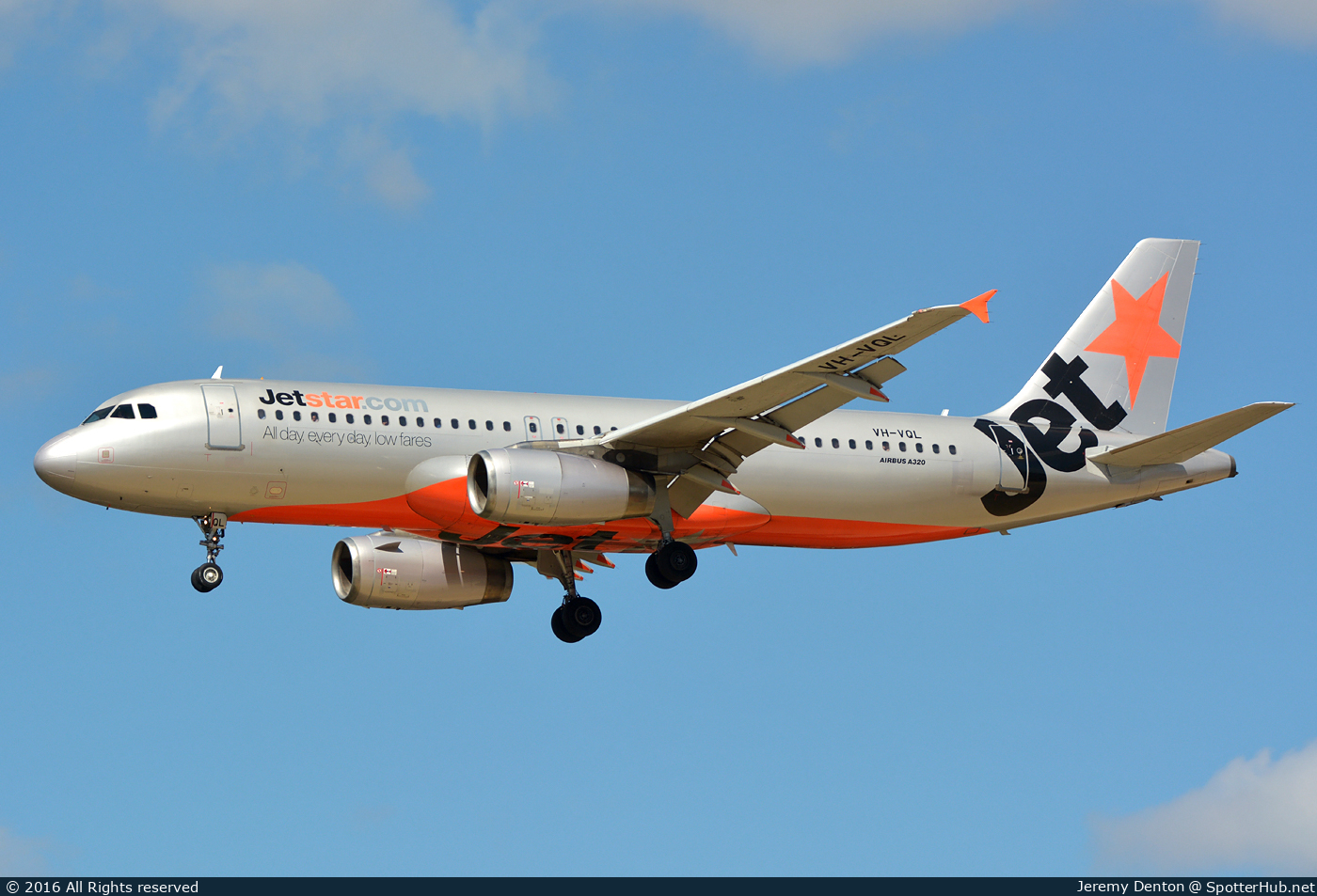 Photo of VH-VQL - Airbus A320-232 operated by Jetstar Airways