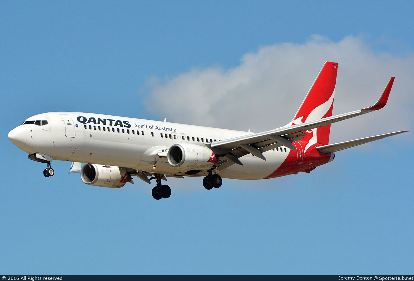 Photo of VH-VXA - Boeing 737-838 operated by Qantas