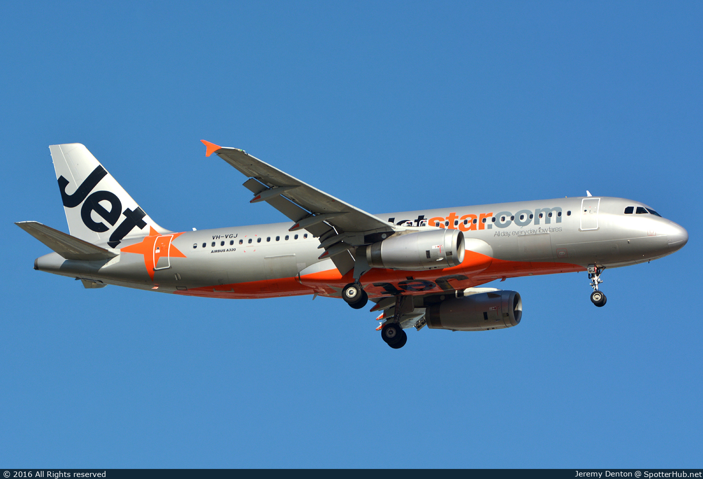 Photo of VH-VGJ - Airbus A320-232 operated by Jetstar Airways