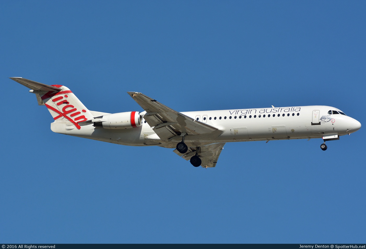 Photo of VH-FSQ - Fokker 100 operated by Virgin Australia Regional Airlines
