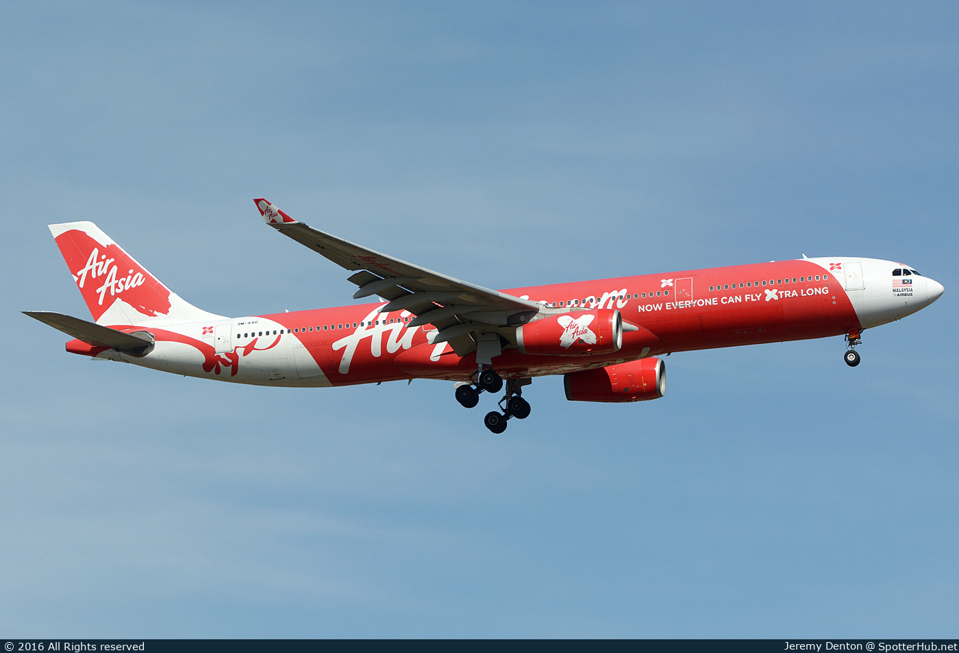 Photo of 9M-XXG - Airbus A330-343 operated by AirAsia X