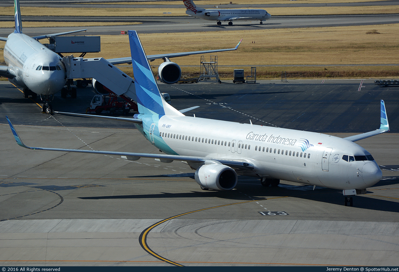 Photo of PK-GMY - Boeing 737-8U3 operated by Garuda Indonesia