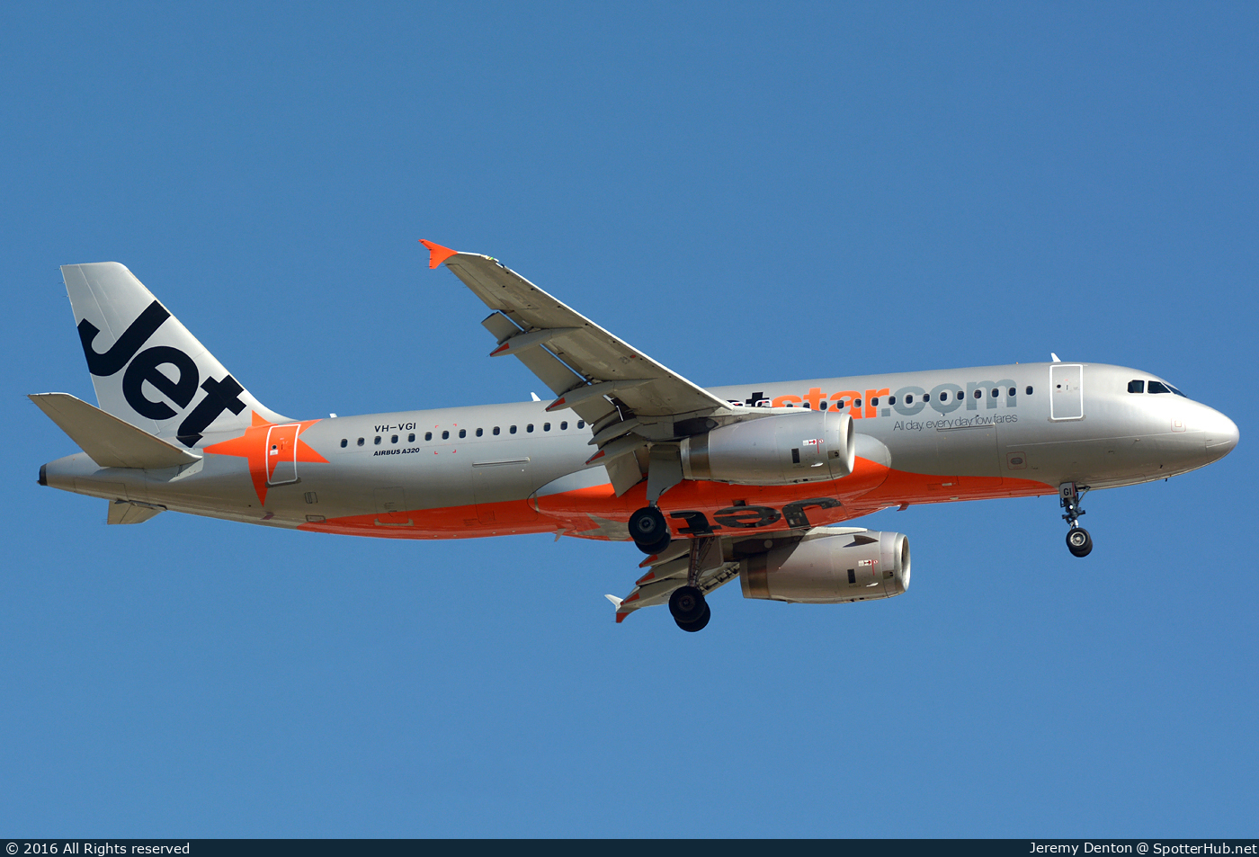 Photo of VH-VGI - Airbus A320-232 operated by Jetstar Airways