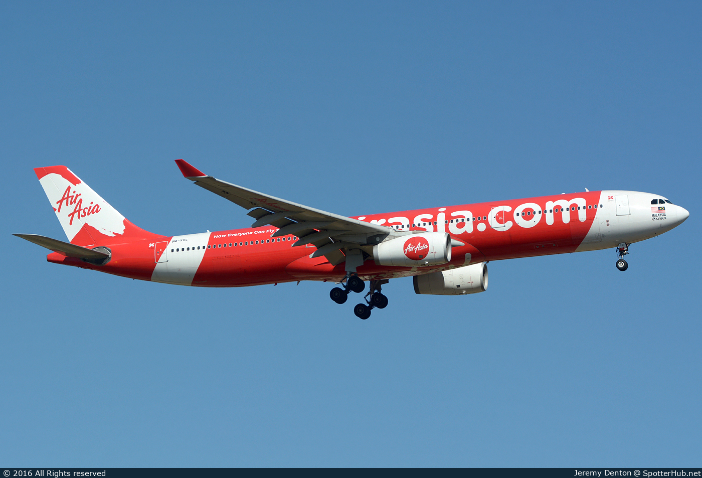 Photo of 9M-XXC - Airbus A330-343 operated by AirAsia X
