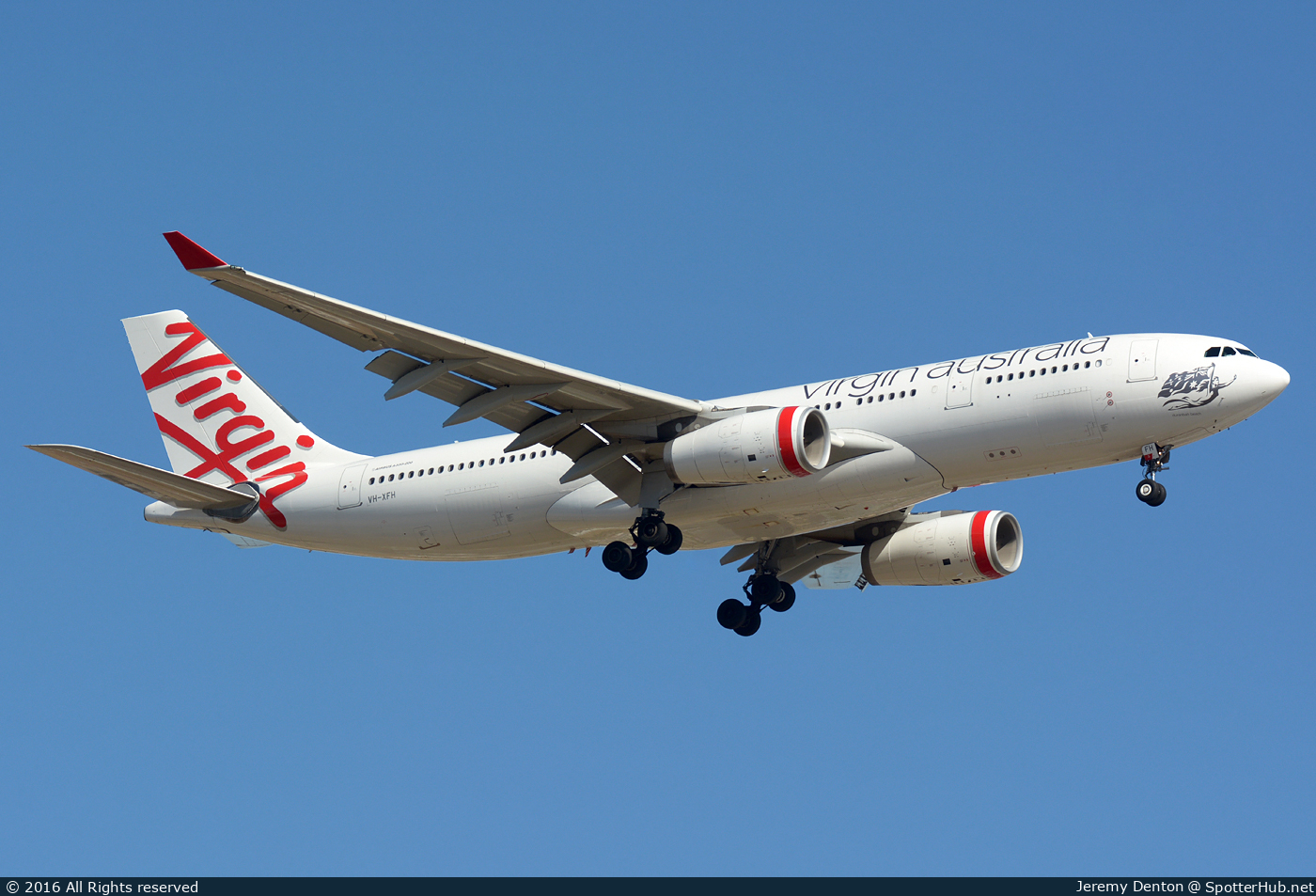 Photo of VH-XFH - Airbus A330-243 operated by Virgin Australia Airlines