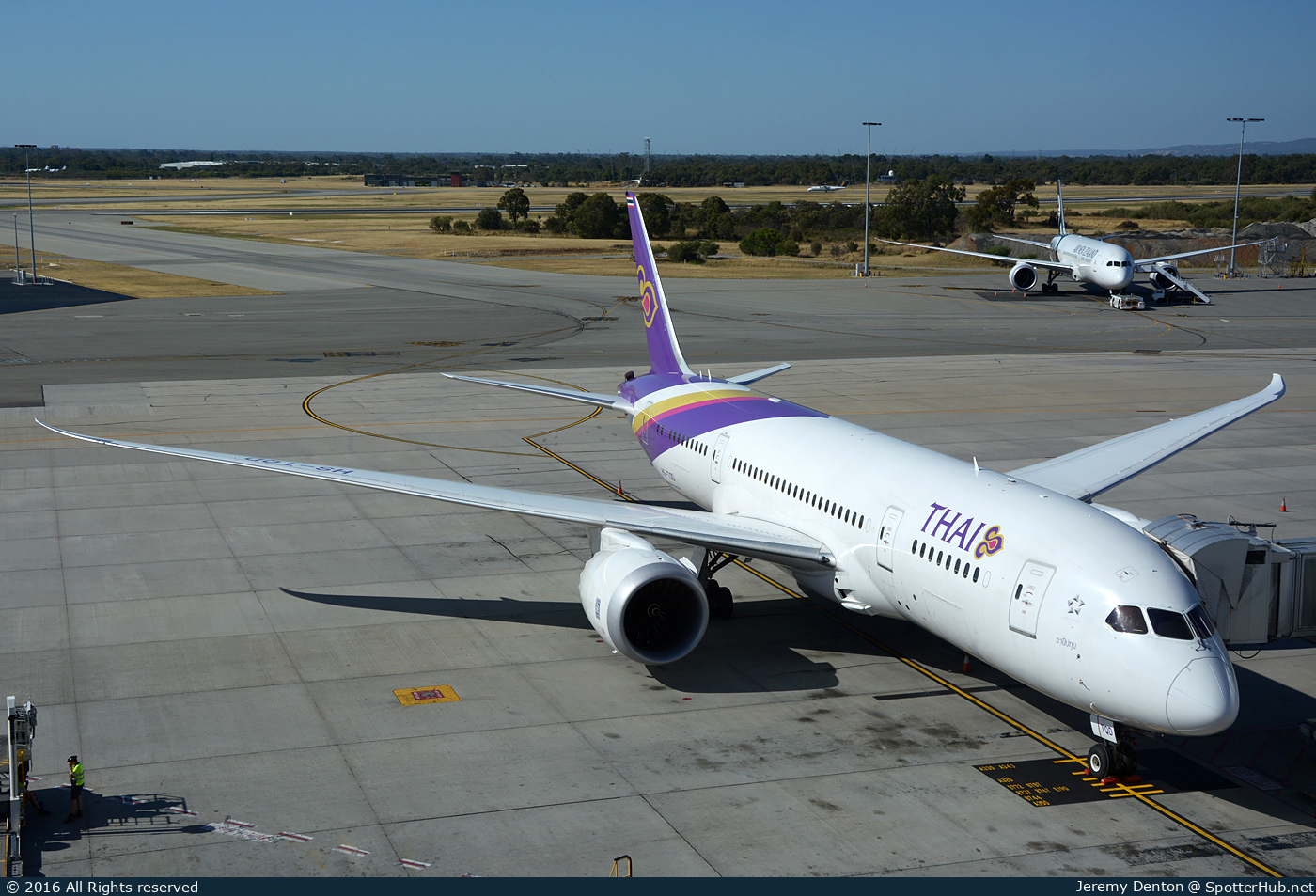 Photo of HS-TQD - Boeing 787-8 Dreamliner operated by Thai Airways International