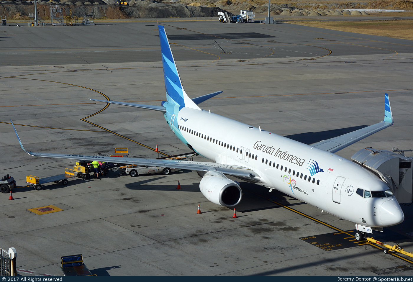 Photo of PK-GMF - Boeing 737-8U3 operated by Garuda Indonesia