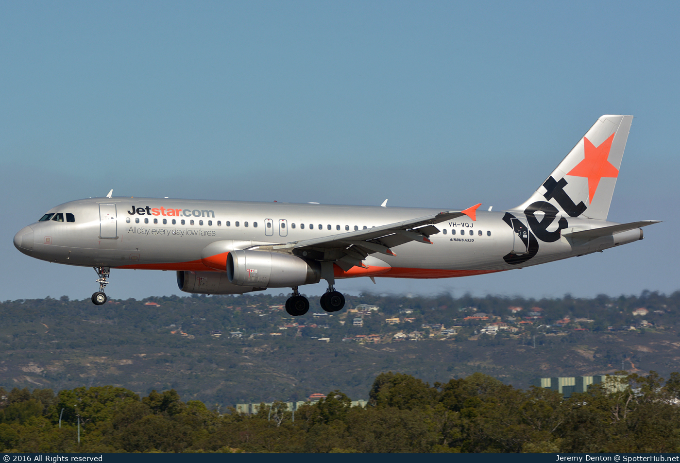 Photo of VH-VQJ - Airbus A320-232 operated by Jetstar Airways