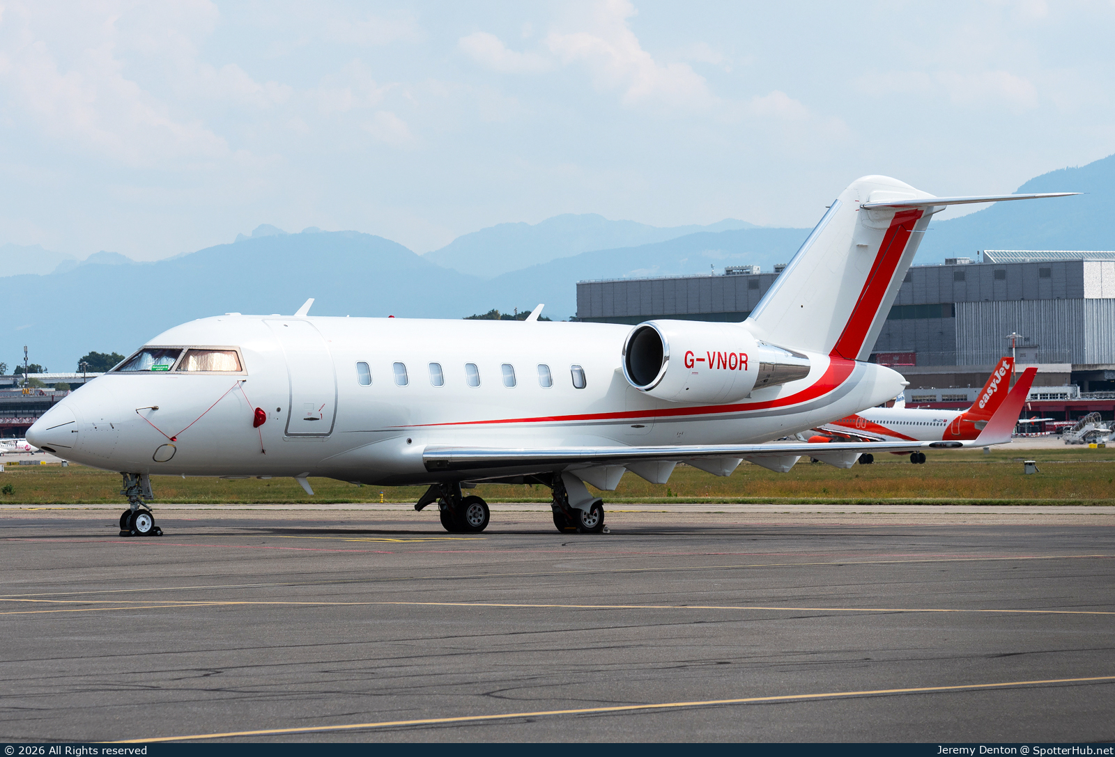 Photo of G-VNOR - Bombardier Challenger 650 operated by Luxaviation UK