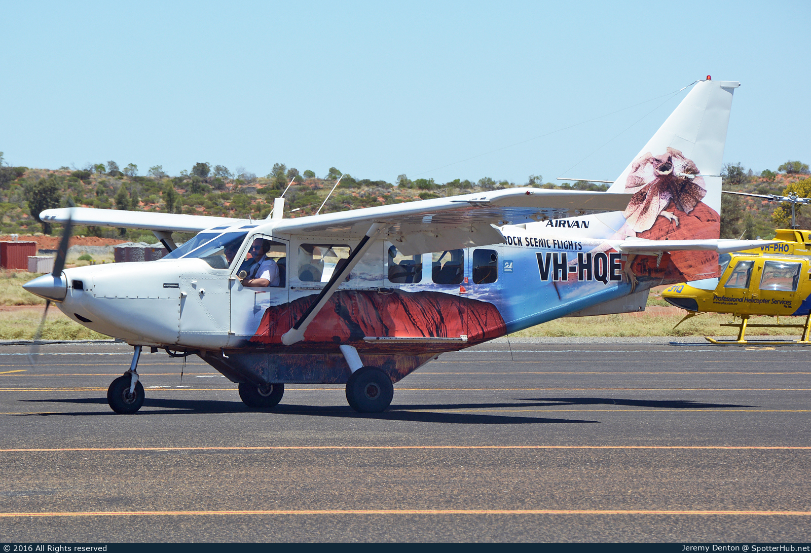 Photo of VH-HQE - GippsAero GA8 Airvan operated by Ayers Rock Scenic Flights