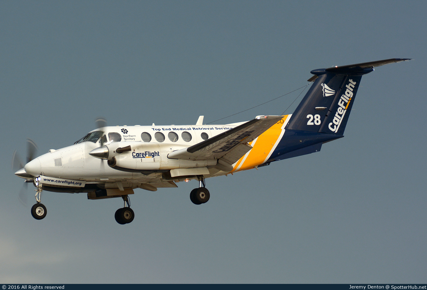 Photo of VH-ZCO - Beechcraft B200 Super King Air operated by Careflight
