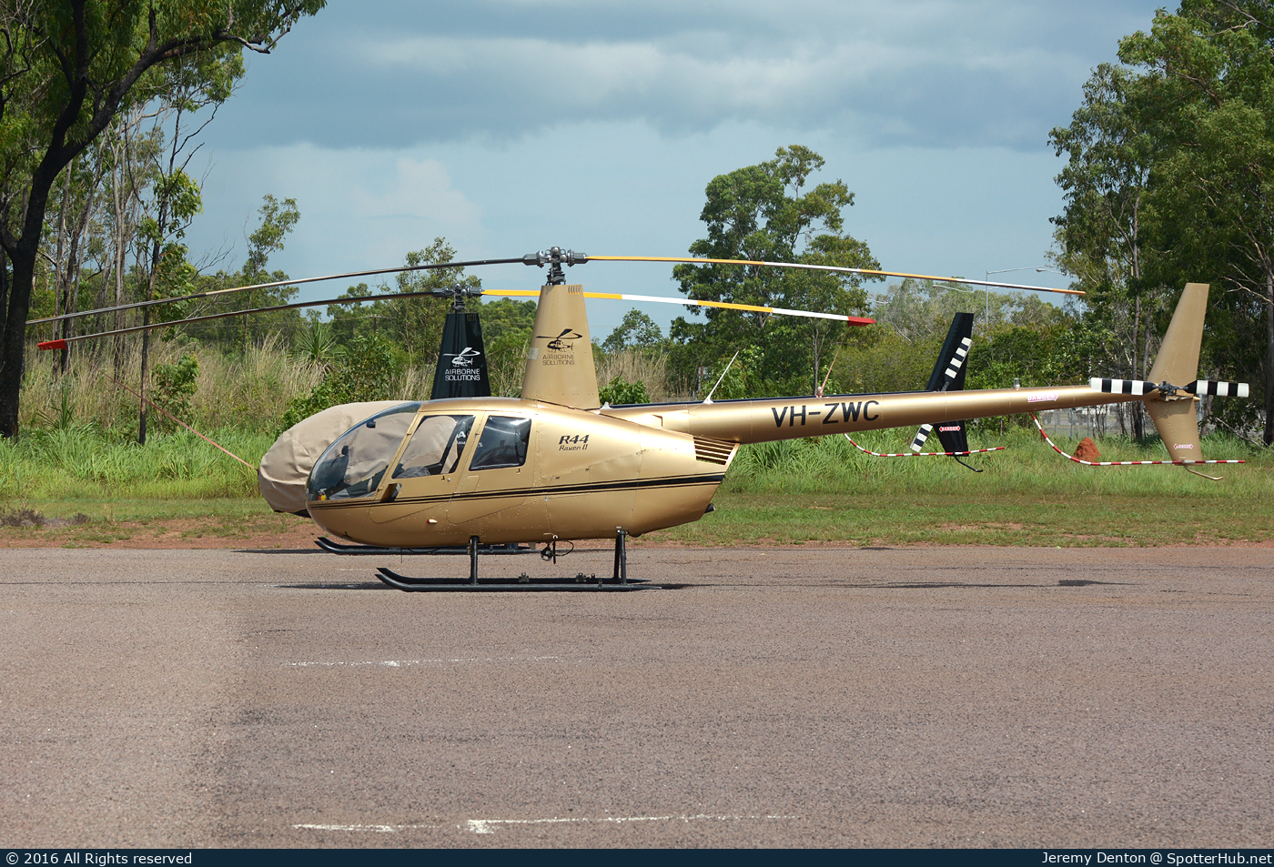 Photo of VH-ZWC - Robinson R44 Raven II operated by Airborne Solutions