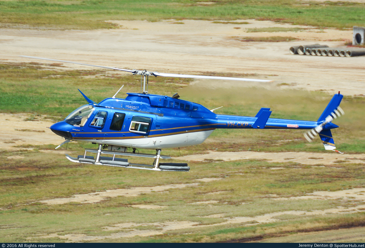 Photo of VH-CKP - Bell 206L-3 LongRanger III operated by GBR Helicopters