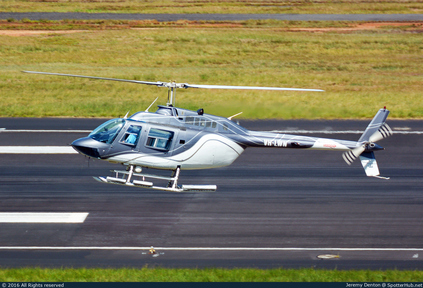 Photo of VH-LWN - Bell 206B JetRanger III operated by GBR Helicopters