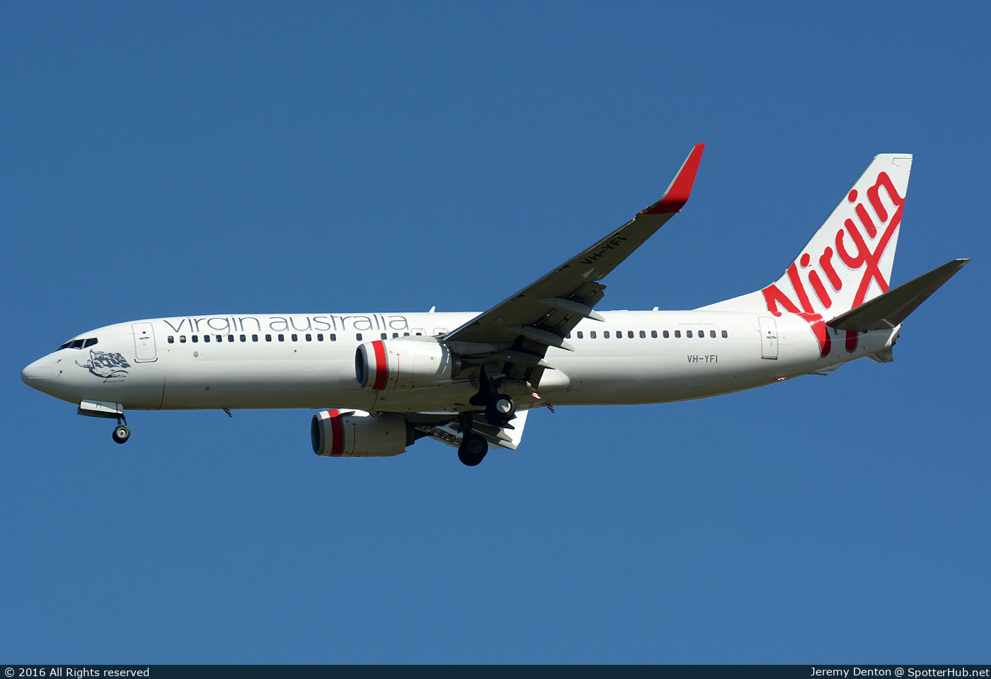 Photo of VH-YFI - Boeing 737-8FE operated by Virgin Australia Airlines